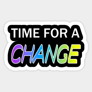 Change Sticker